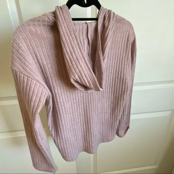 Pink Lily Purple Hoodie - Picture 5 of 5